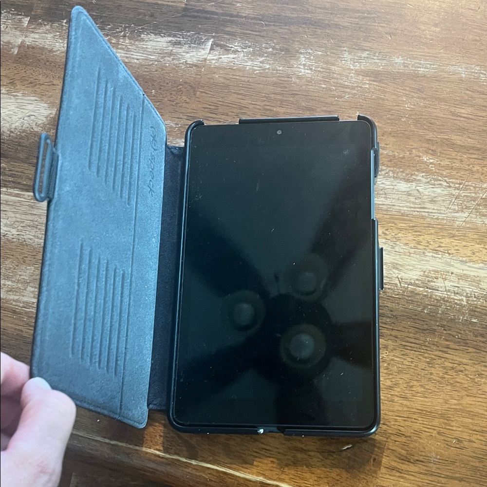 Black Tablet with Case